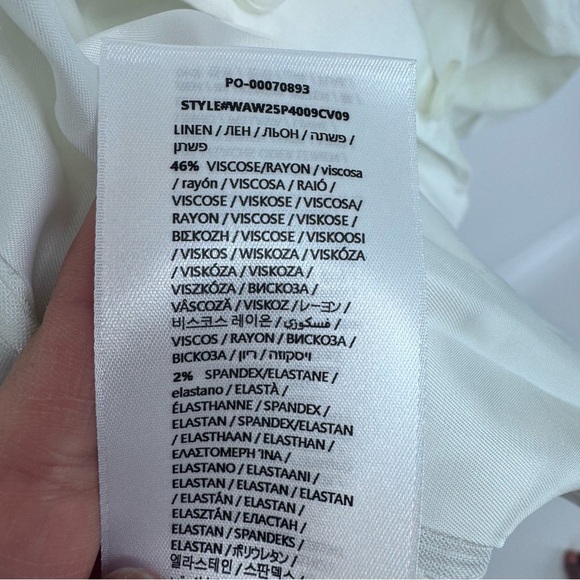 Rag & Bone Spencer Linen Blazer Size 8 - Picture 13 of 14